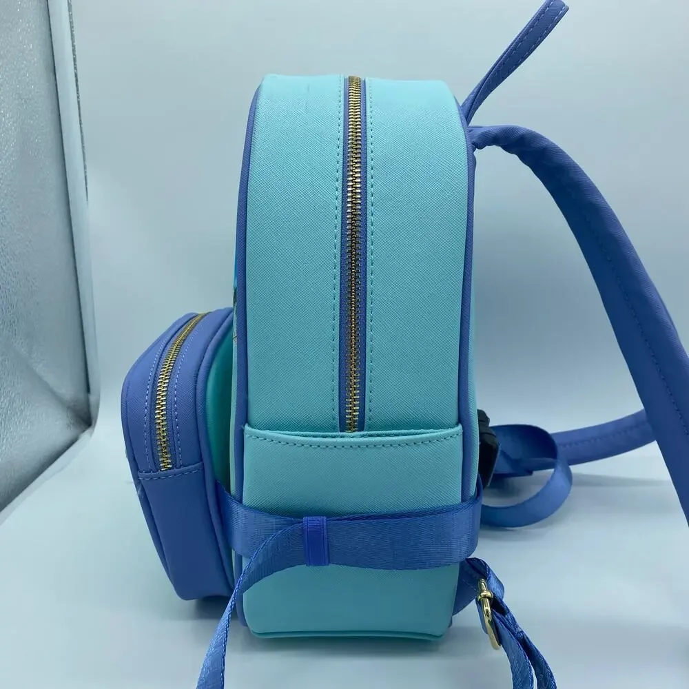 Disney Atlantis The Lost Empire Blue Purple Mini Backpack and Fanny Pack